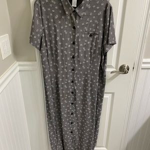 Sag Harbor Gray Maxi Dress